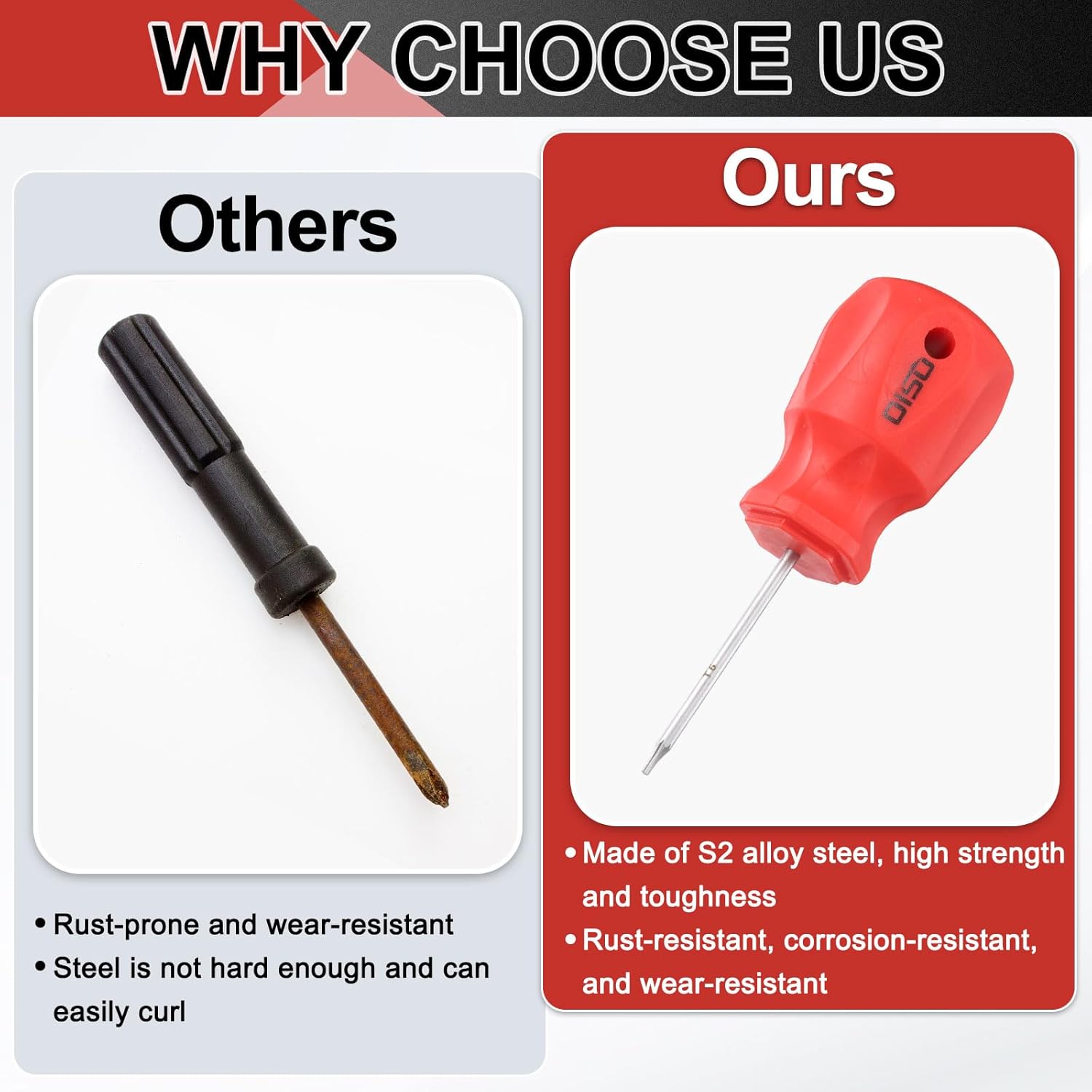 HARFINGTON T-Handle Ball End Hex Key 6mm 194mm Length S2 Steel Metric Inner Hexagon Wrench T-Key Spanner Repairing Tool for Home Auto Maintenance Bike Motorcycle Repair