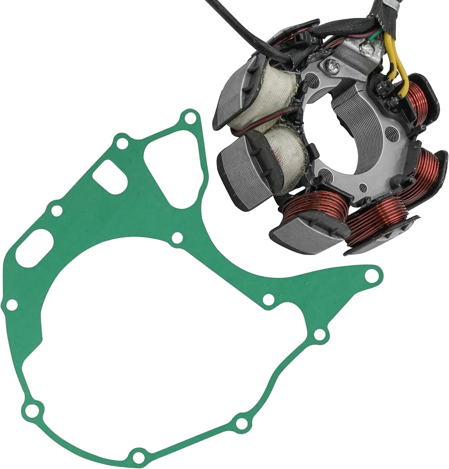 Caltric Stator And Gasket Compatible With Honda Trx200D Trx 200 D Trx200 Fourtrax 200 2X4 1990-1997