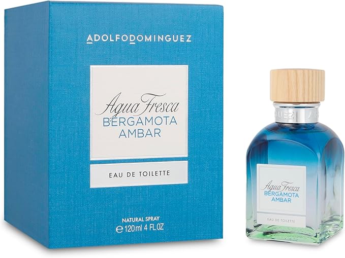 Adolfo Dominguez Agua de tocador Agua Fresca Bergamota Ambar 120 ml