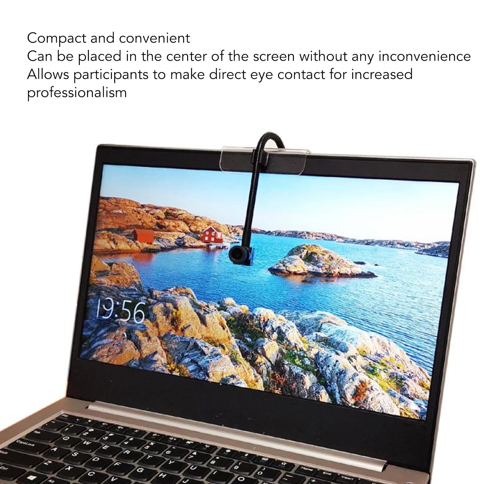 Center Cam Webcam USB 15 fps 8 MP Auto Focus Desktop PC Webcam Plug and Play Contact Eye Webcam Angle de vision 80° pour ordinateur