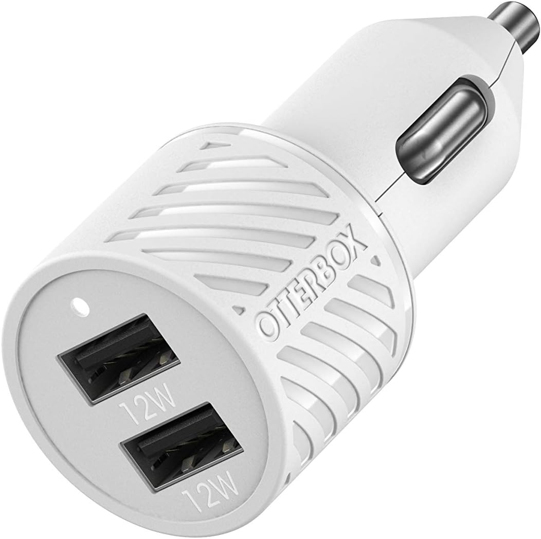 Cargador de coche de doble puerto USB-A, 24 W combinado - Cloud Dream