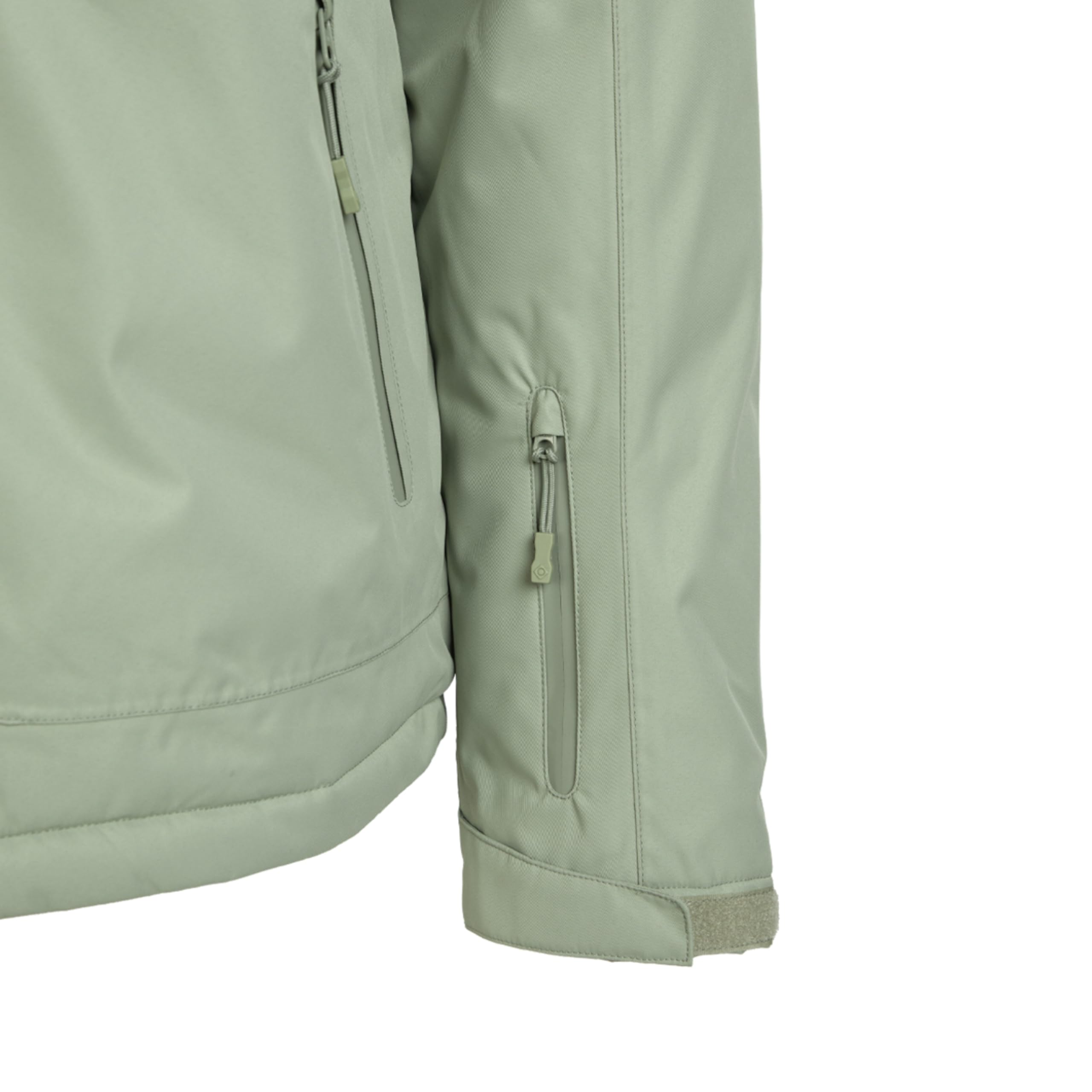 Izas Naluns M V2 Chaqueta Técnica Ultraligera de Hombre para Alpinismo y Trekking, Resistente al Agua y Viento, Transpirable, Capucha Desmontable, Bolsillos con Cremallera, Costuras Termoselladas