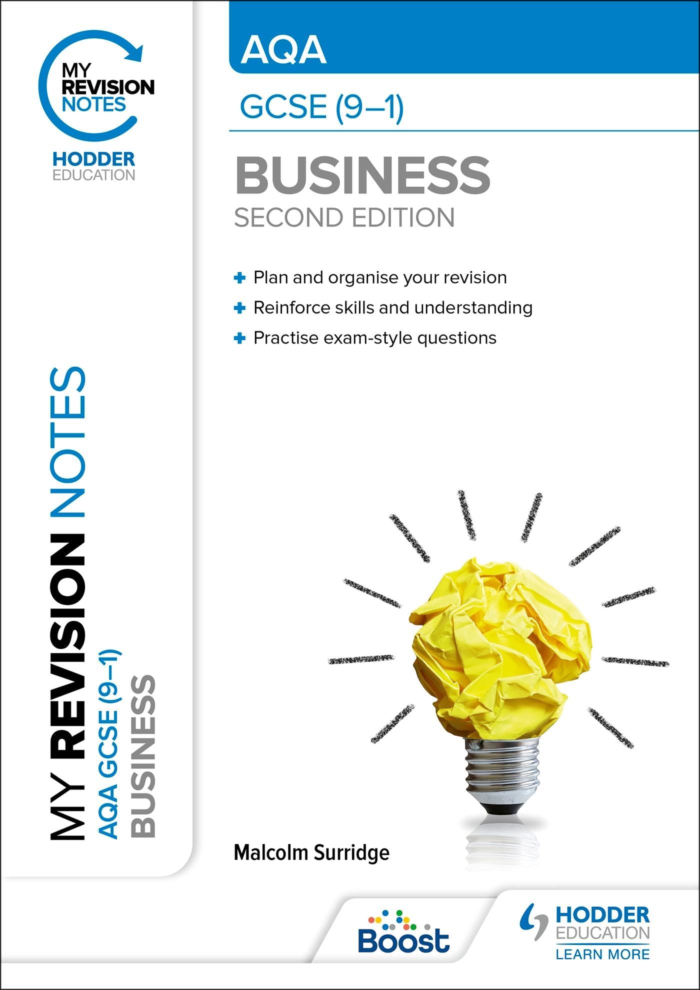 My Revision Notes: AQA GCSE (9-1) Business Second Edition Paperback – 27 Jan. 2023