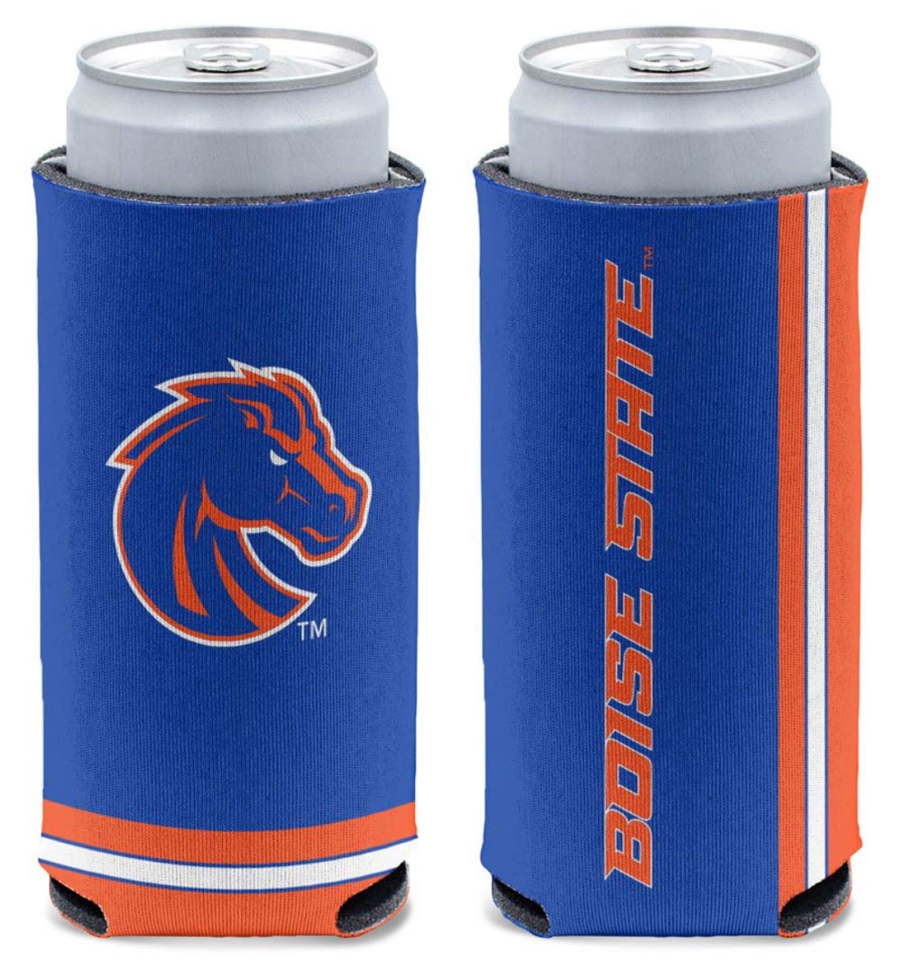 WinCraft NCAA Boise State Broncos (1-Pack) 12 oz. 2-Sided Can Cooler - Slim
