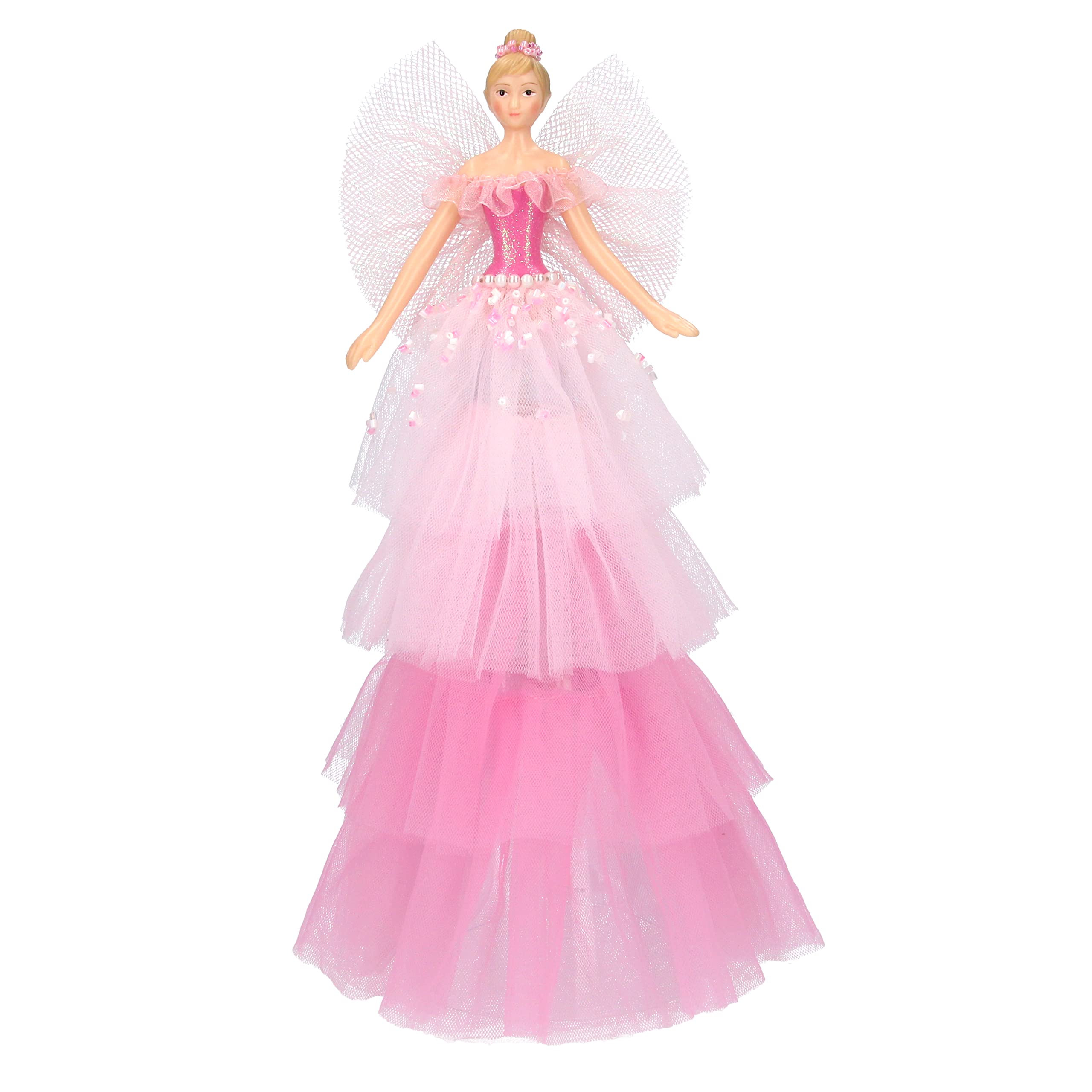 Gisela Graham Sugar Plum fairy tree topper large
