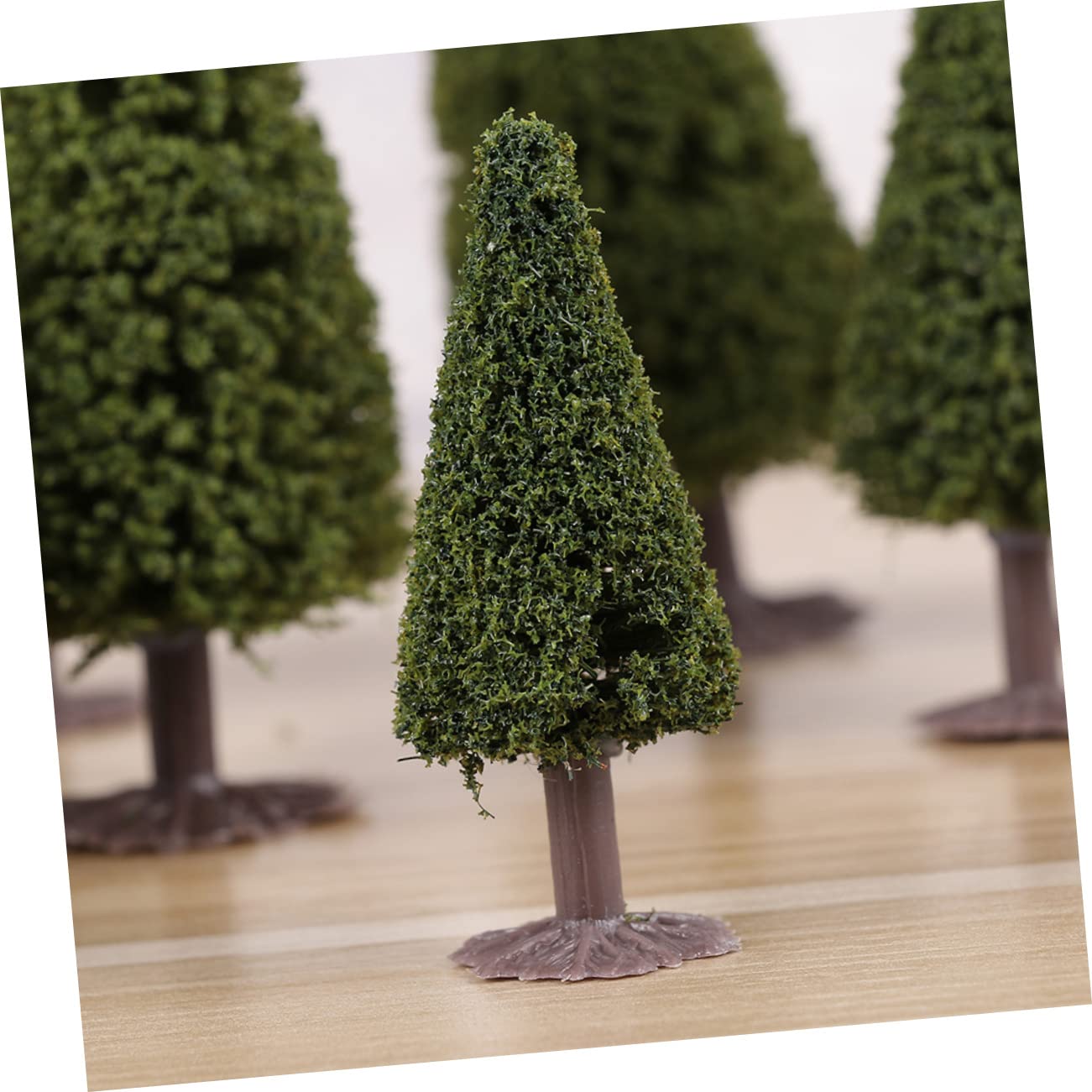TOPBATHY 50piezas Árboles De para Modelismo De Paisaje Decoración De y Maquetas De Ferrocarriles De Verde Natural