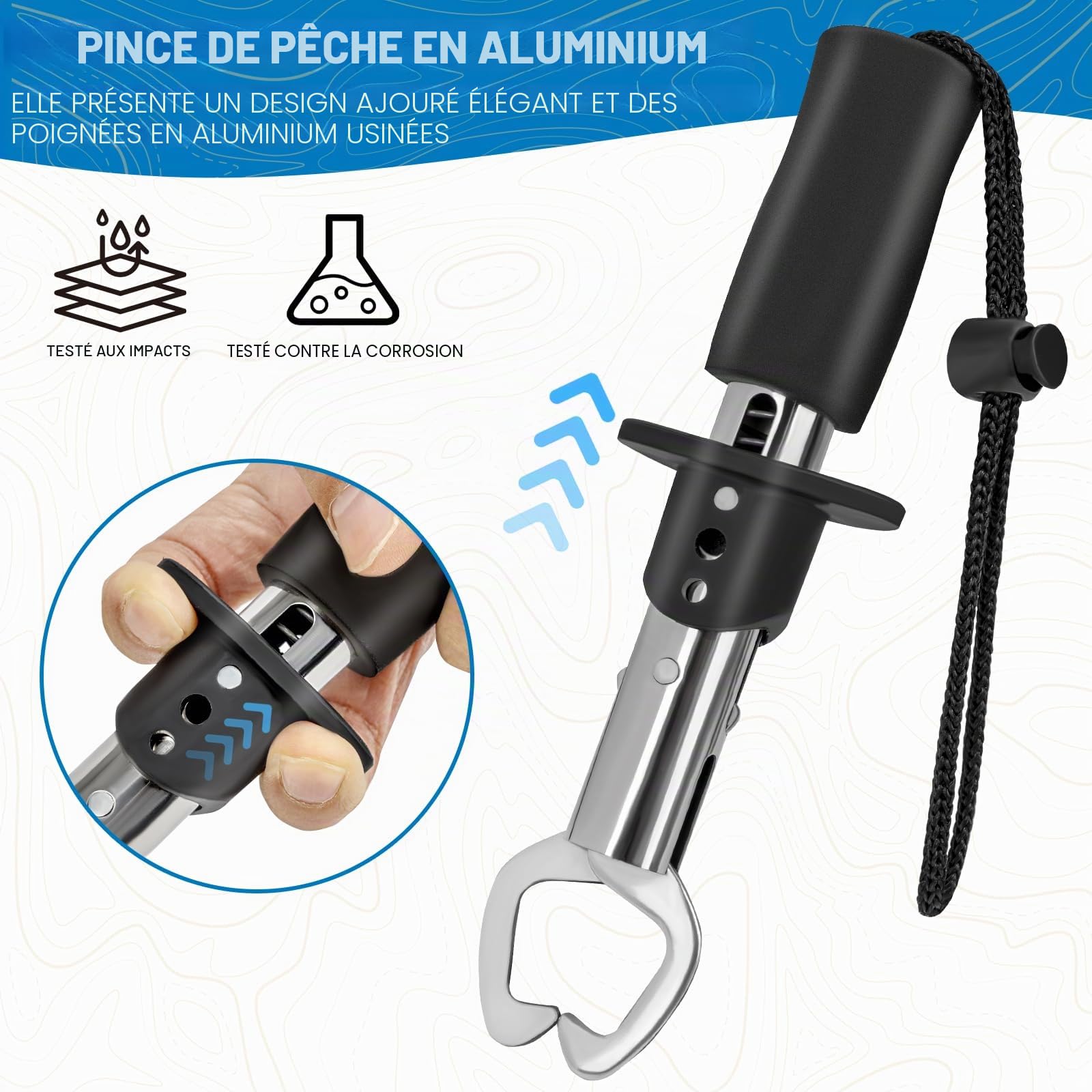 THKFISH Ensemble de 79 sacs de pêche étanches avec boîtes, sac de pêche pour la pêche, y compris pinces de pêche, appâts, extracteur de hameçons et poignée à lèvres