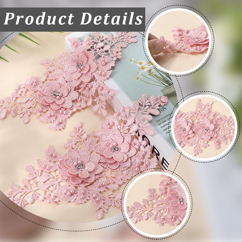Patchs De Broderie Florale 3D En Strass Et Paillettes – Lot De 2 Pièces Thermocollants – Pour Robes, Accessoires, Couture Patchs Broderie Patchs De Broderie Florale 3D En Strass Et Paillettes – Lot De 2 Pièces Thermocollants – Pour Robes, Accessoires, Couture Patchs Broderie