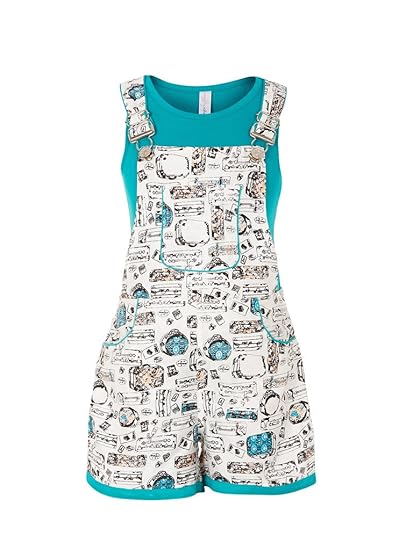 Naughty Ninos Girls Overalls