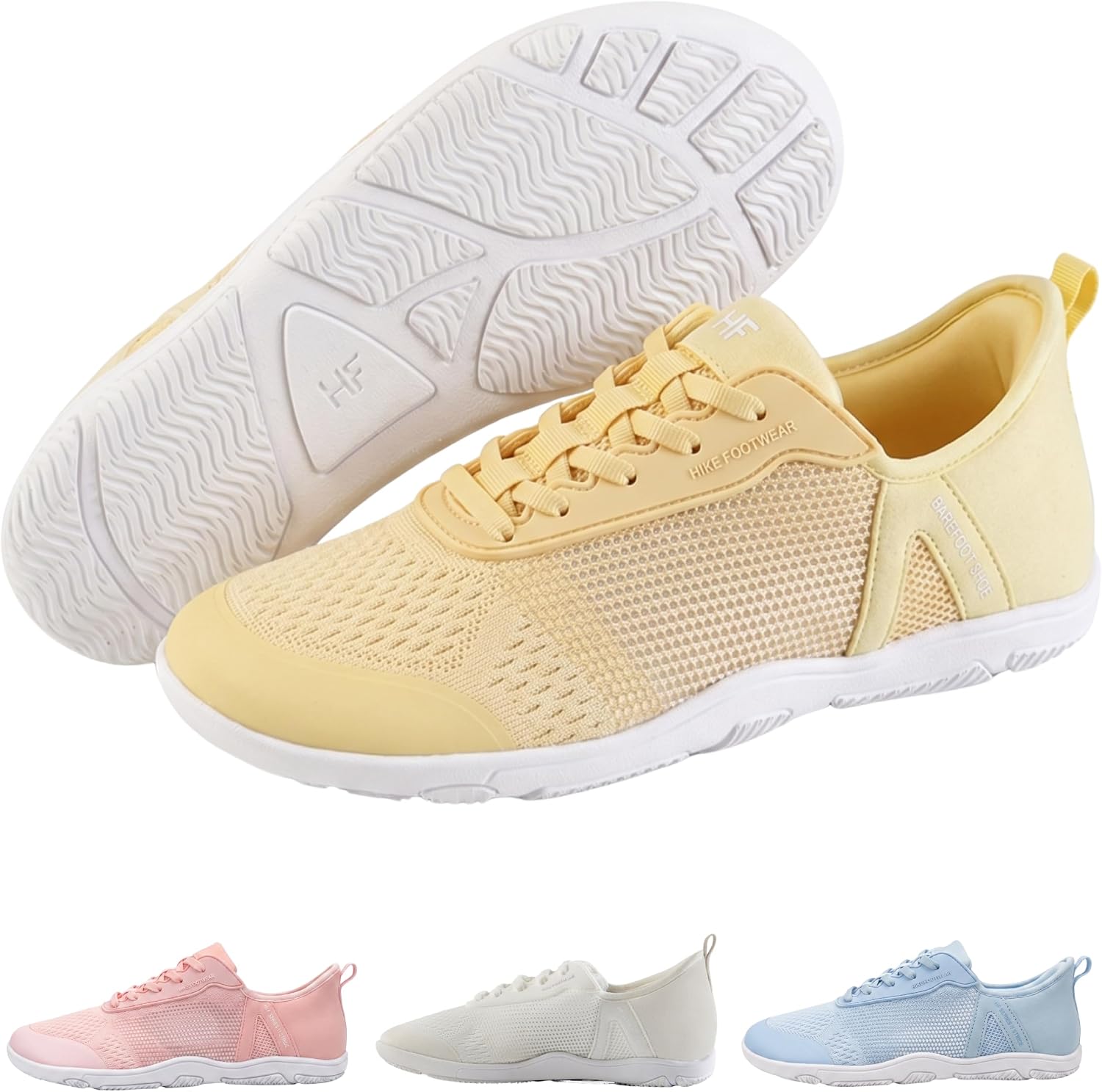  HF Stride – Hands-Off & Ergonomic Barefoot Shoes for Women Men, Thin Sole & Ultra-Light, Effortless Daily Wear Unisex
