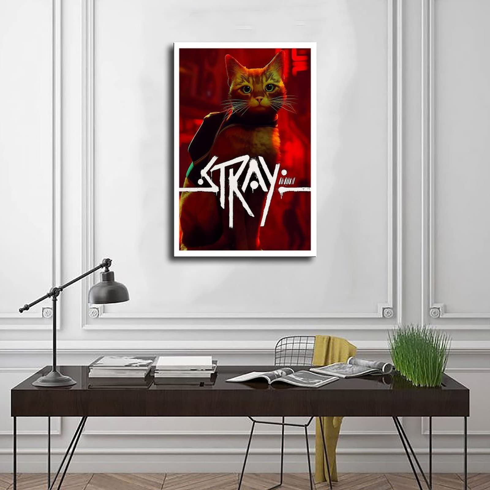 FABIVA Poster con 2 poster su tela, decorazione per camera da letto