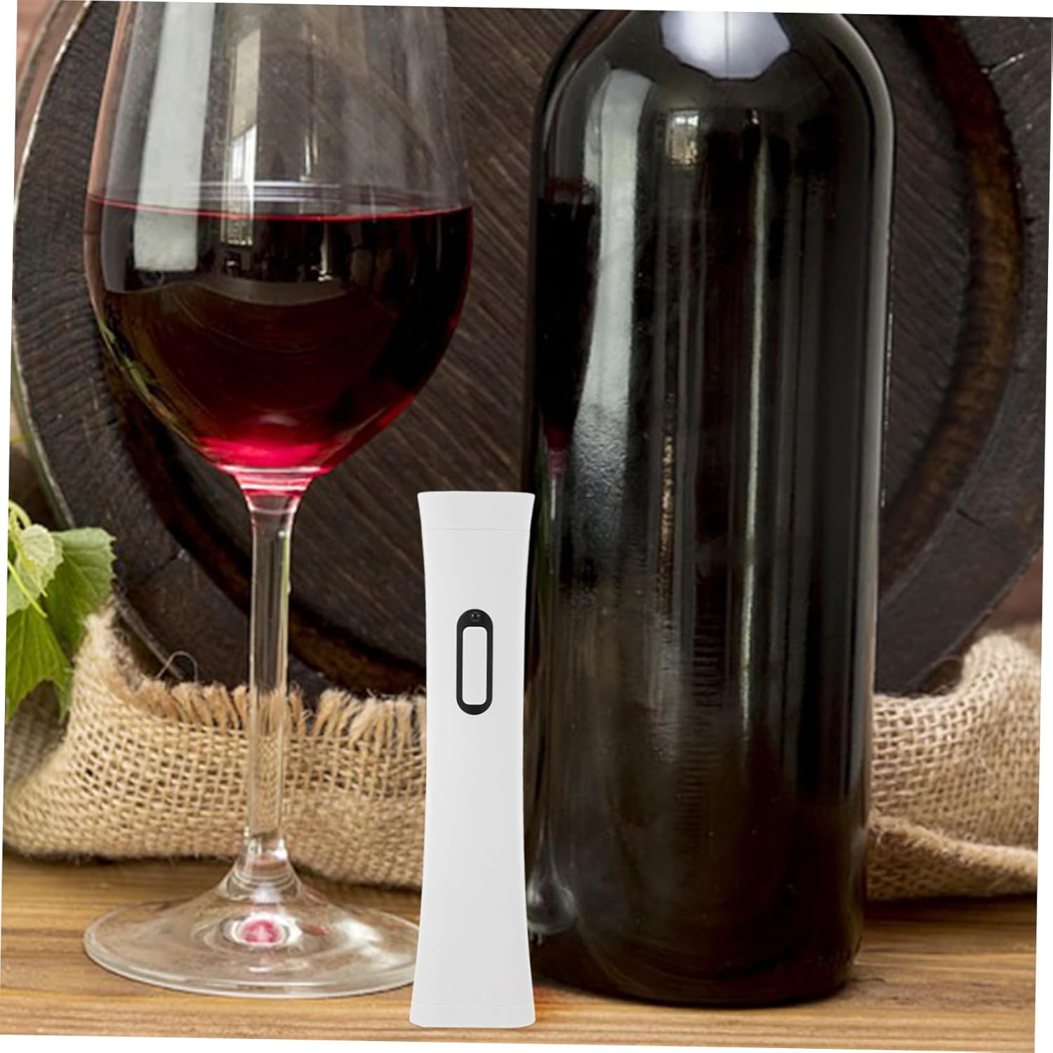 Unomor Electric Wine Bottle Opener Portable One-button Corkscrew with Compact Design Material Wine Lovers and Home Entertainers