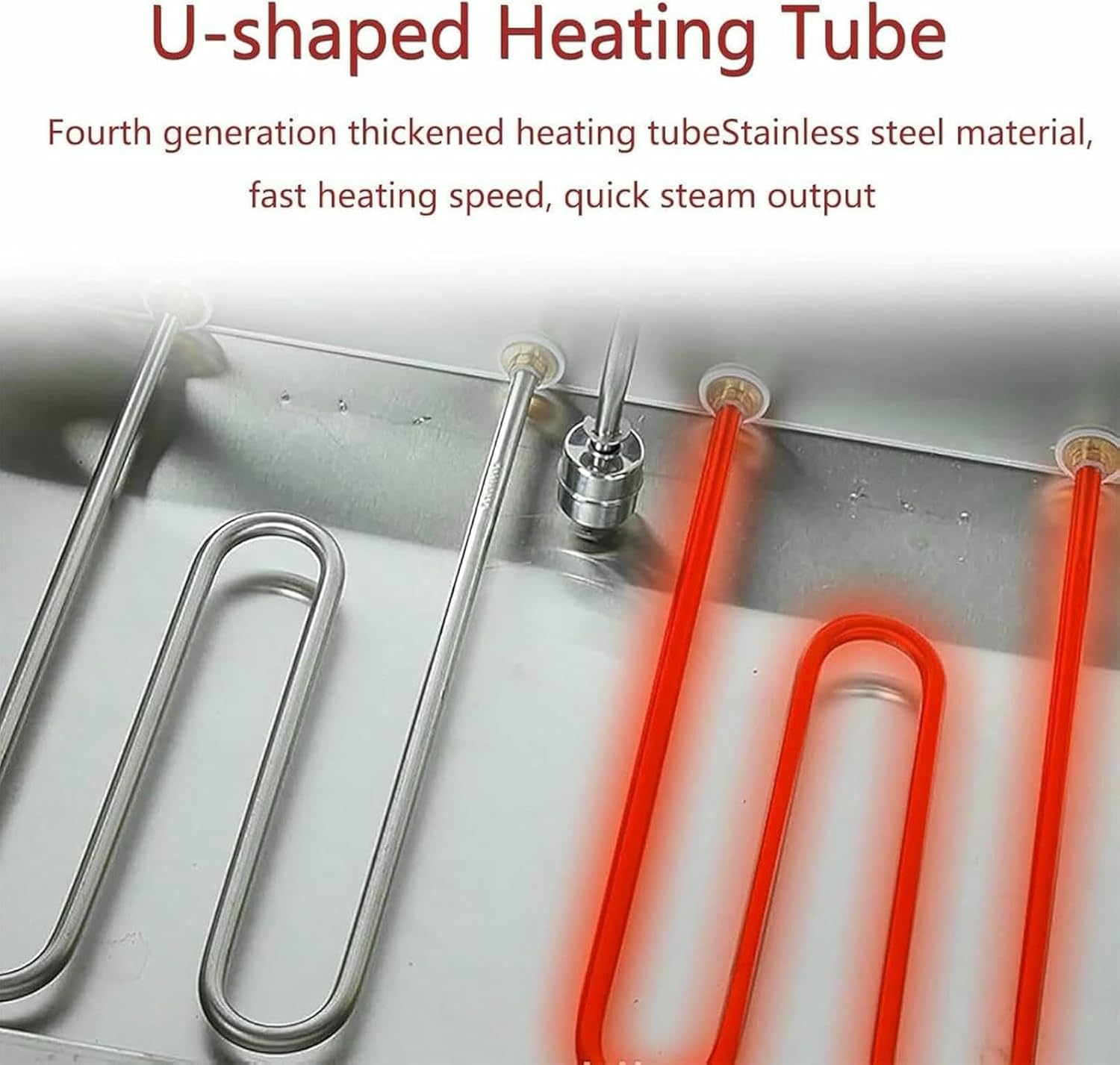 Commercial Machine To Make Steamed Buns, Steamer Of 4 Holes With Water Level And Steam Ventilation.