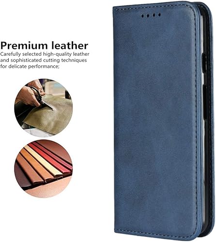 Miniatura 3 de iCoverCase Funda tipo cartera para Samsung Galaxy A71 (versión 4G), cuero sintético de alta calidad, con ranuras para tarjetas, función atril, funda