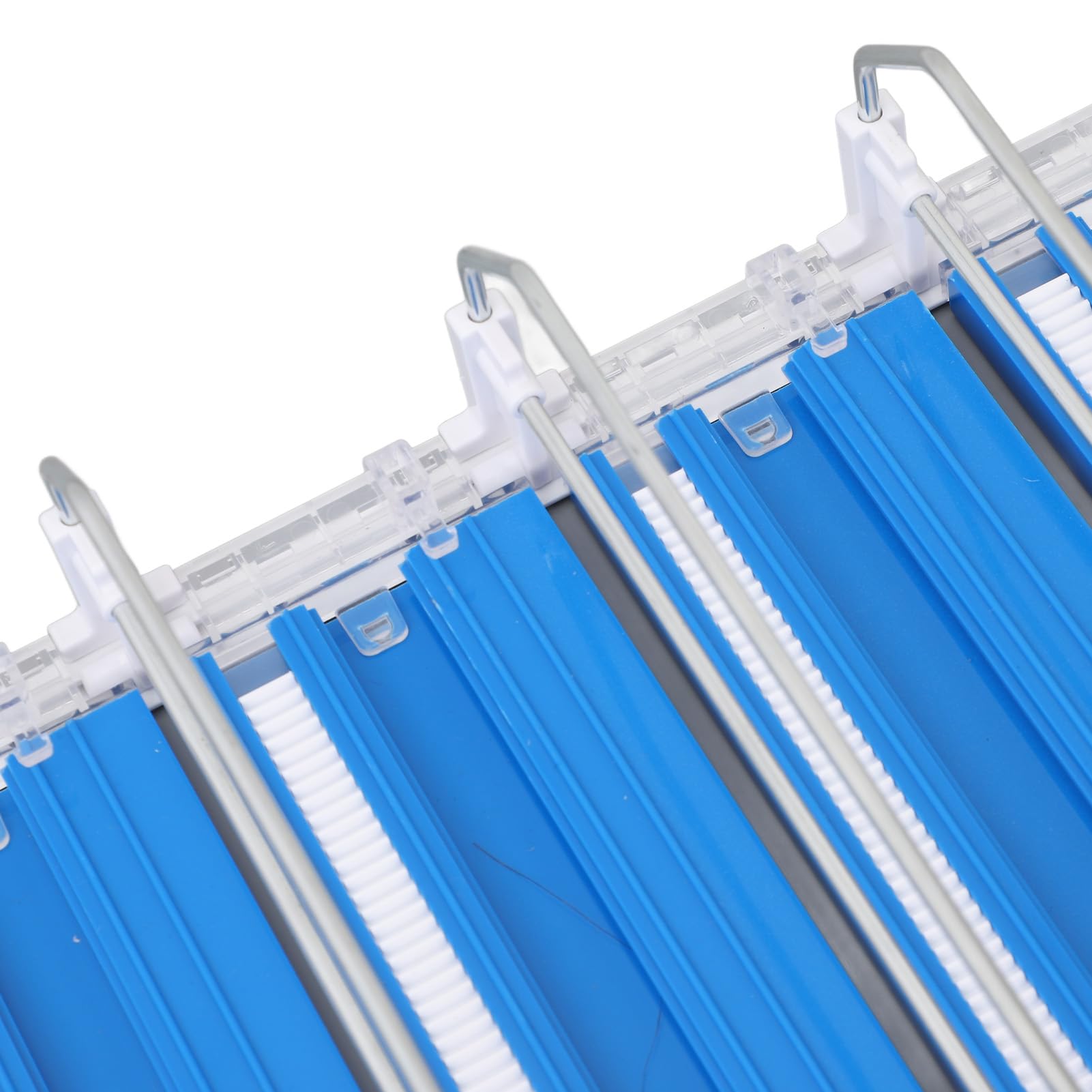 Dispensador de Bebidas para Nevera, Organizador Automático de Bebidas para Nevera, Dispensador Automático de Latas de Soda, Soporte de Bebidas Ajustable para Soda (Azul)