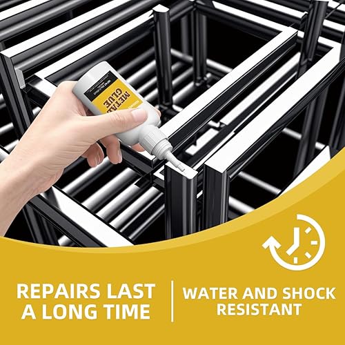 Miniatura 8 de Metal Glue - Oily Glue, FOOGWEE 30g Metal to Metal Glue, Strong Bond, Instant Super Glue for DIY Craft, Model, Pottery, Tile, Glass, Plastic, Metal,