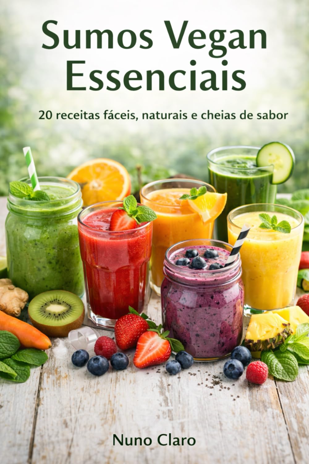 Sumos Vegan Essenciais: 20 Receitas Fáceis, Naturais e Cheias de Sabor: 13 (Receitas e Sabores do Mundo)