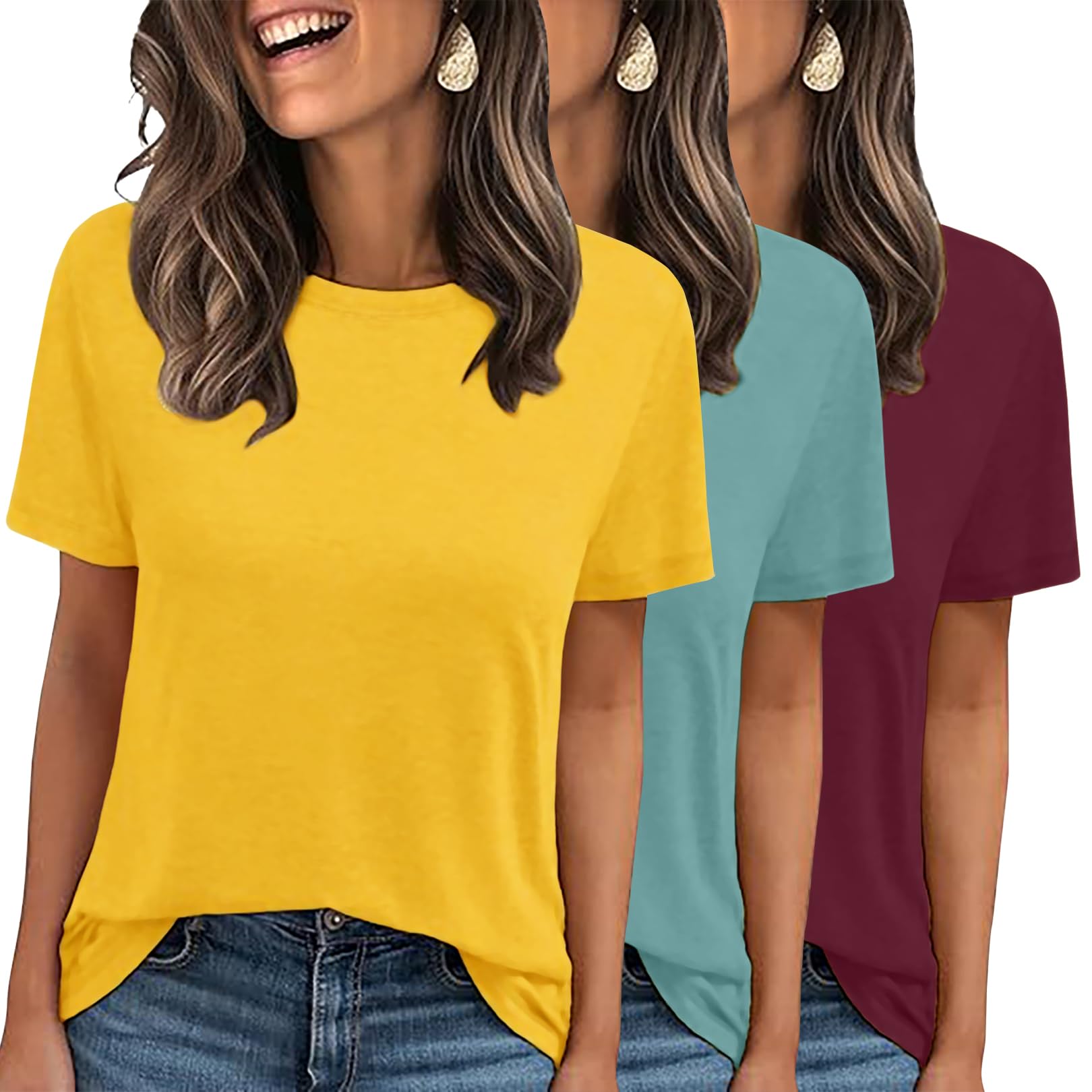 LOOKFACE 3 Pack Tee