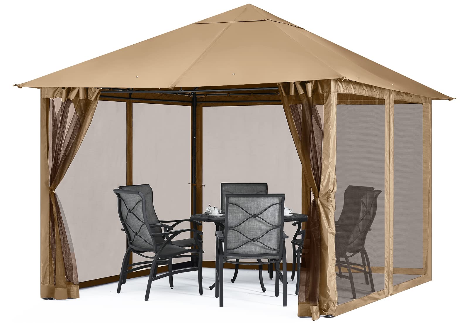 Buy MASTERCANOPY 10x10FT Outdoor Patio Gazebo Canopy with Mosquito