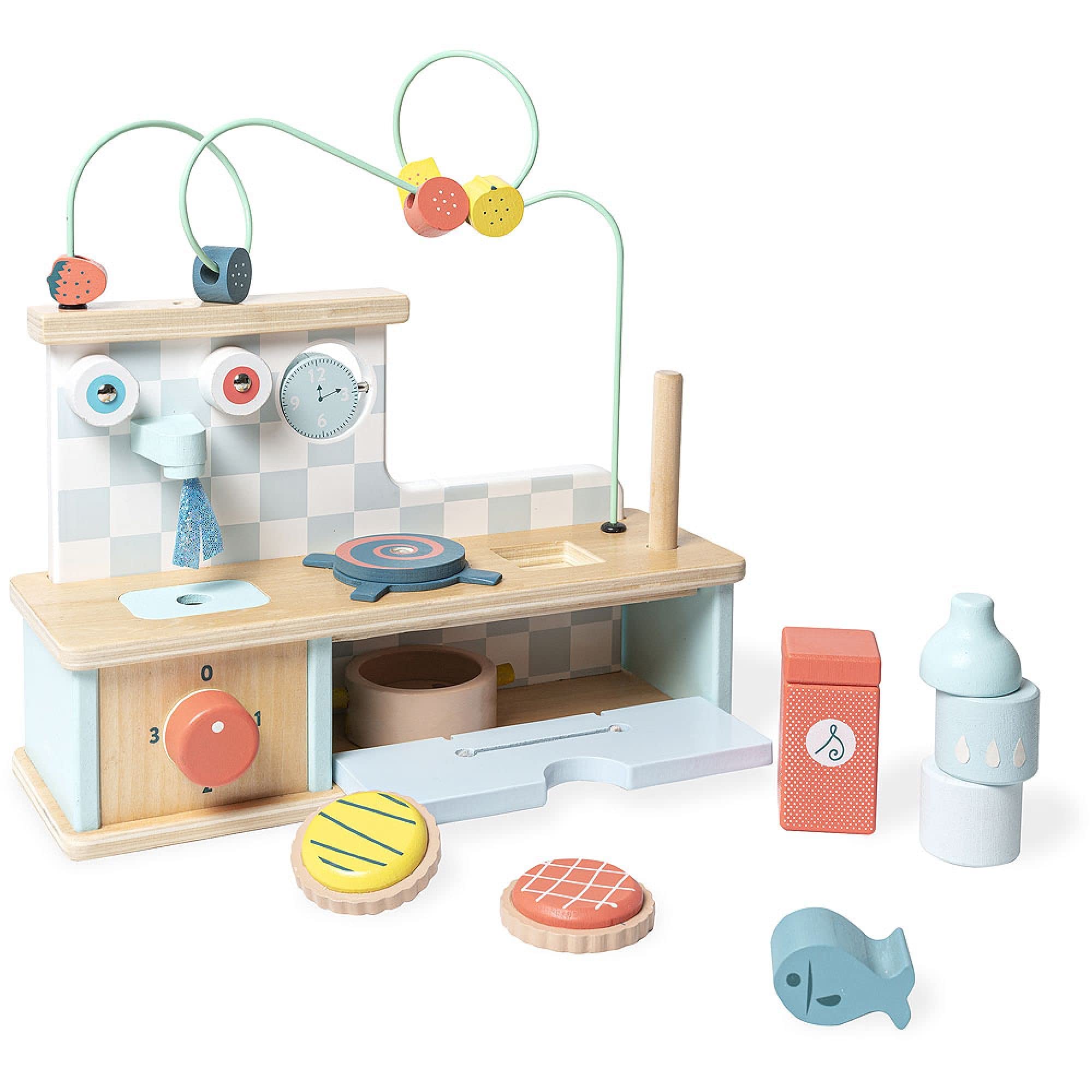 Vilac Wooden Multi Activity Learning Kitchen