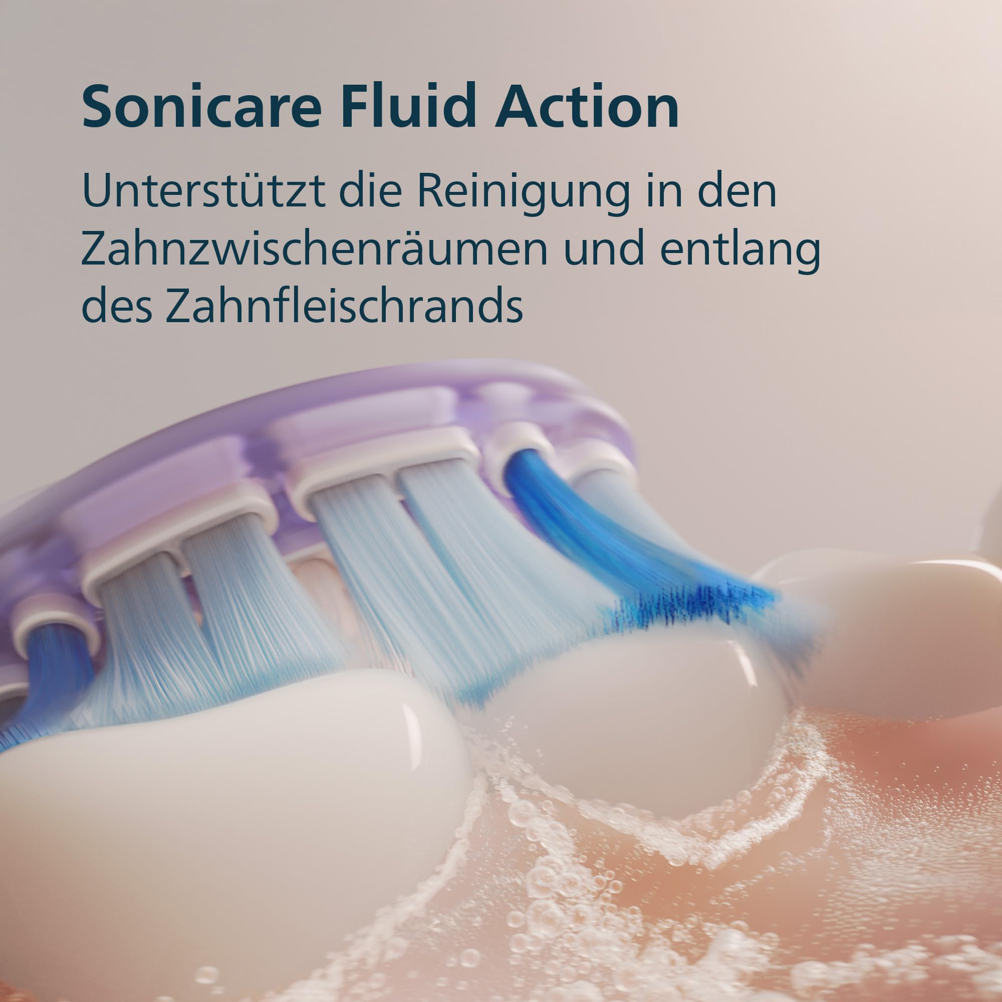 Philips Sonicare 7100 elektrische Zahnbürste, Schallzahnbürste mit App, 4 Putzmodi und 3 Intensitätsstufen, Andruckkontrolle, EasyStart, SmarTimer, Weiß, Modell HX7420/02 [Neue Technologie] - 4