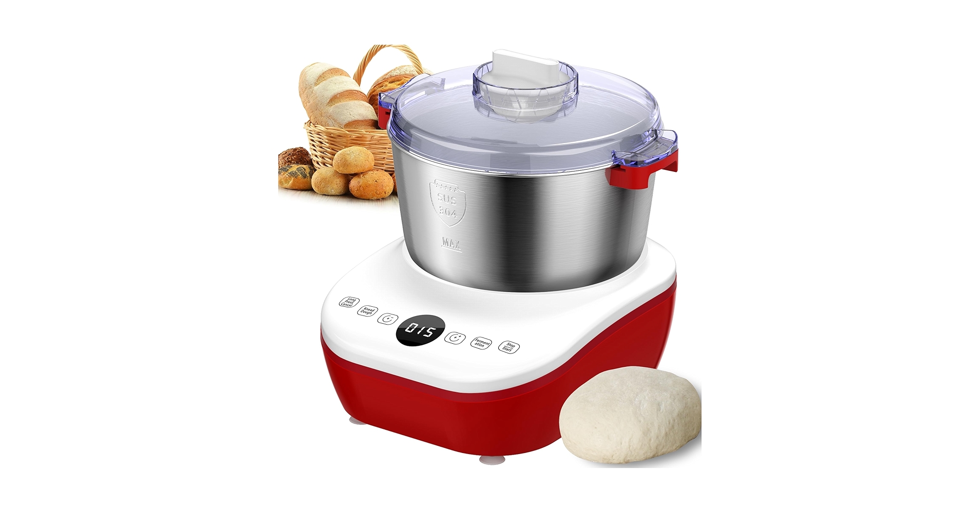Amazon.com: Dough Maker, 5QT Dough Maker Machine, Dough