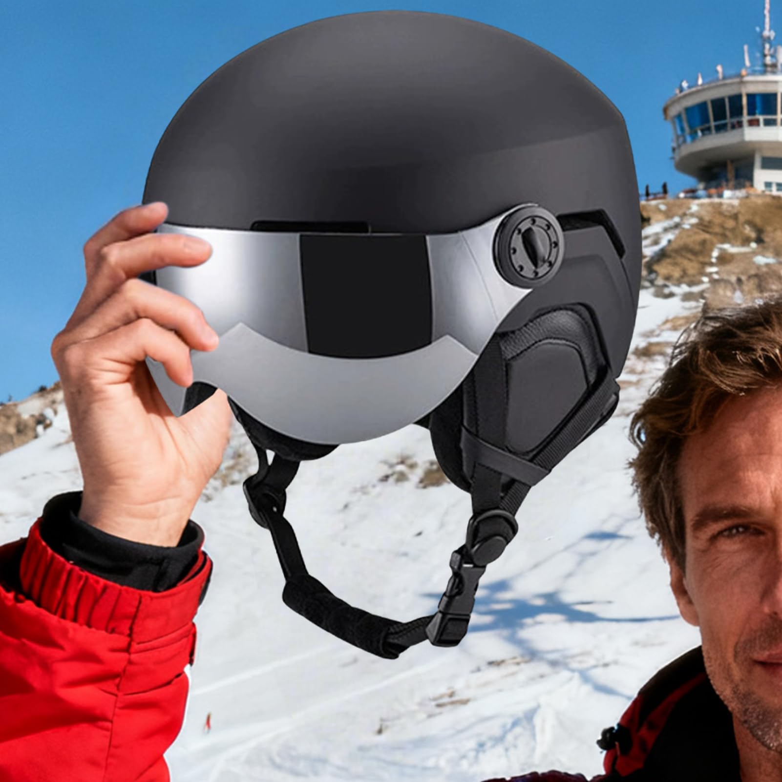 Générique Casque De Snowboard Bonnet Respirant Chaud Snowboard
