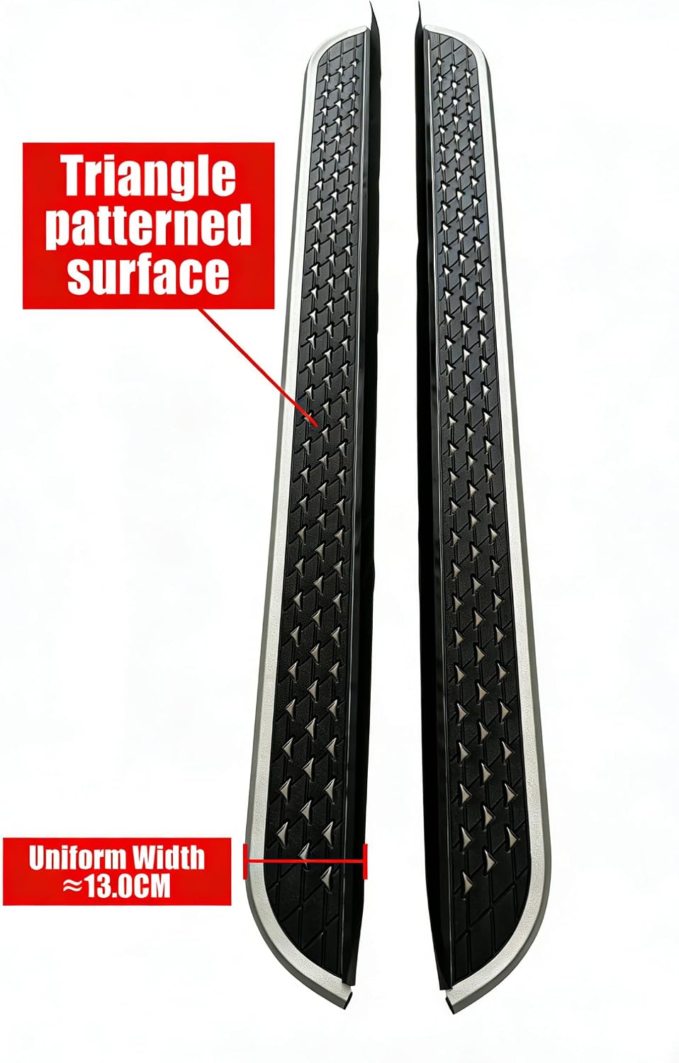 Compatible with KIA Telluride 2027 Running Boards Side Steps, 2PCS Nerf Bars Pedal Rails Step Boards Entry Guard,Heavy Duty Wider Step Pads(LBMTX)