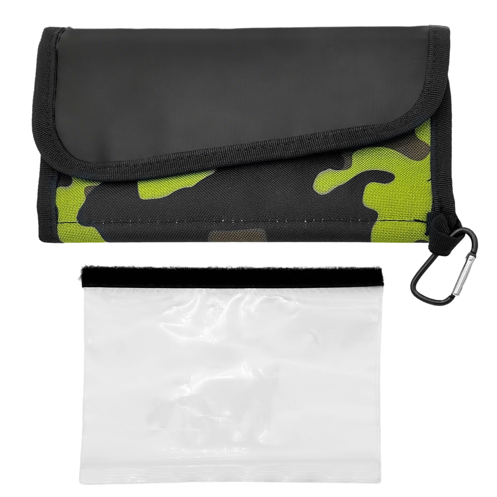CiShow Fishing Lure Bag Hook Bag with Removable Inner Pouch, Waterproof Rig Storage for Fishing, Portable Fishing Tackle Wallet, Hanging Fishing Tackle Bag, Tackle Bag Organiser for Fishing Sets