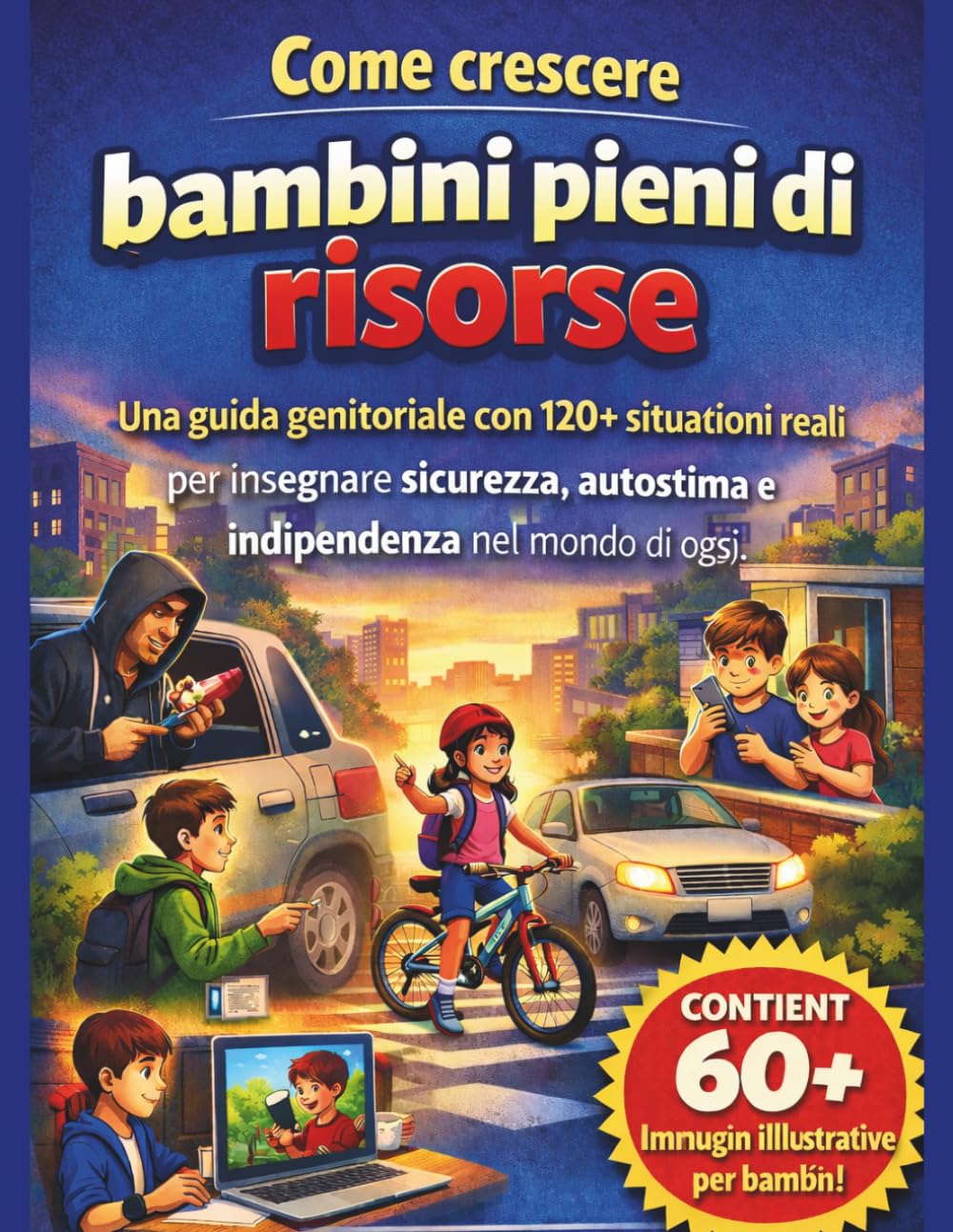 Come crescere bambini pieni di risorse: Una guida genitoriale con 120+ situazioni reali per insegnare sicurezza, autostima e indipendenza nel mondo di oggi