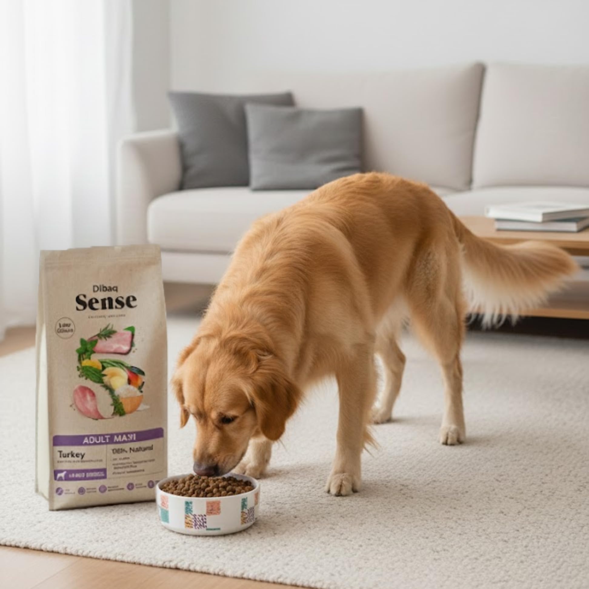 Dibaq Sense Low Grain Pavo Adulto Maxi, 12 kg