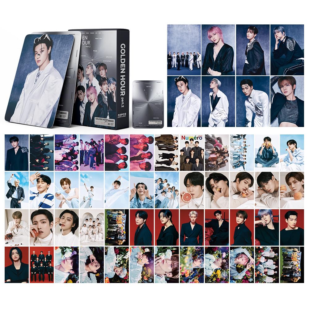 ATEEZ Photo Cards, 55-Piece Set of Ateez Photocards, Ateez Lomo Cards, Must-Have for Fans โ image 1