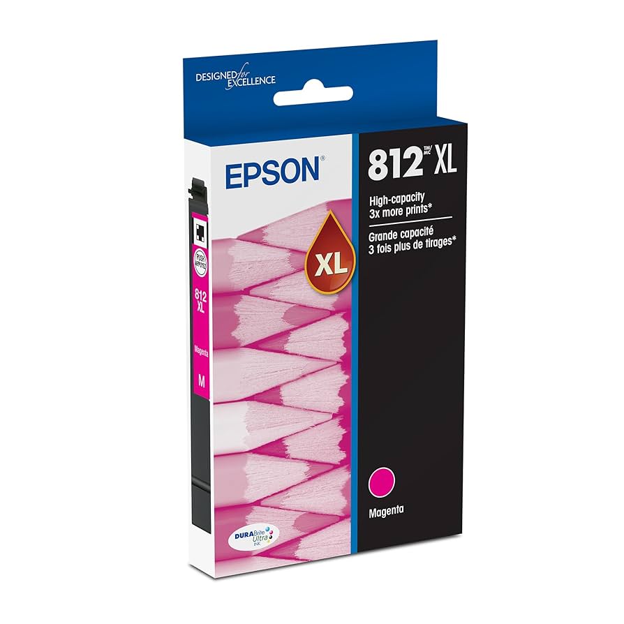 Amazon.com: EPSON 812 DURABrite Ultra Ink High Capacity