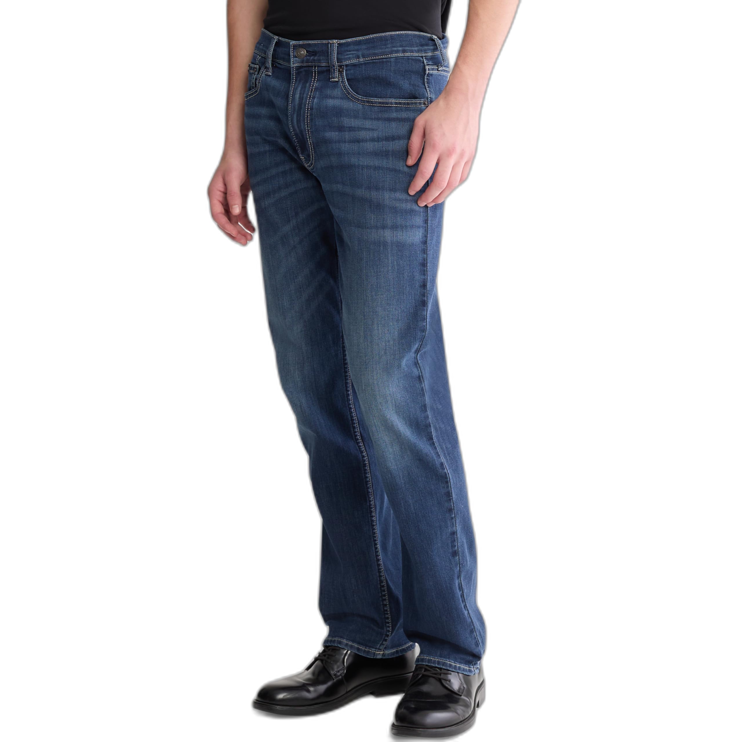 Calvin Klein Mens Straight High Stretch Jeans
