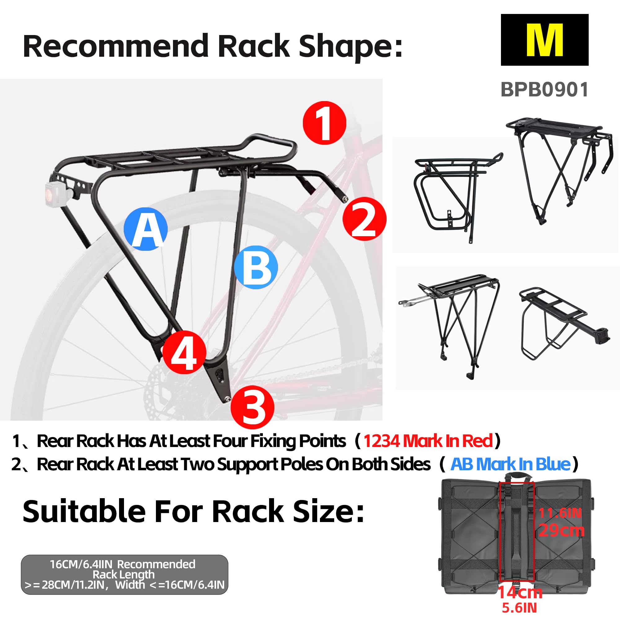 Amazon.co.jp: Rhinowalk 自転車パニエバッグ 22L ダブルパニエバッグ