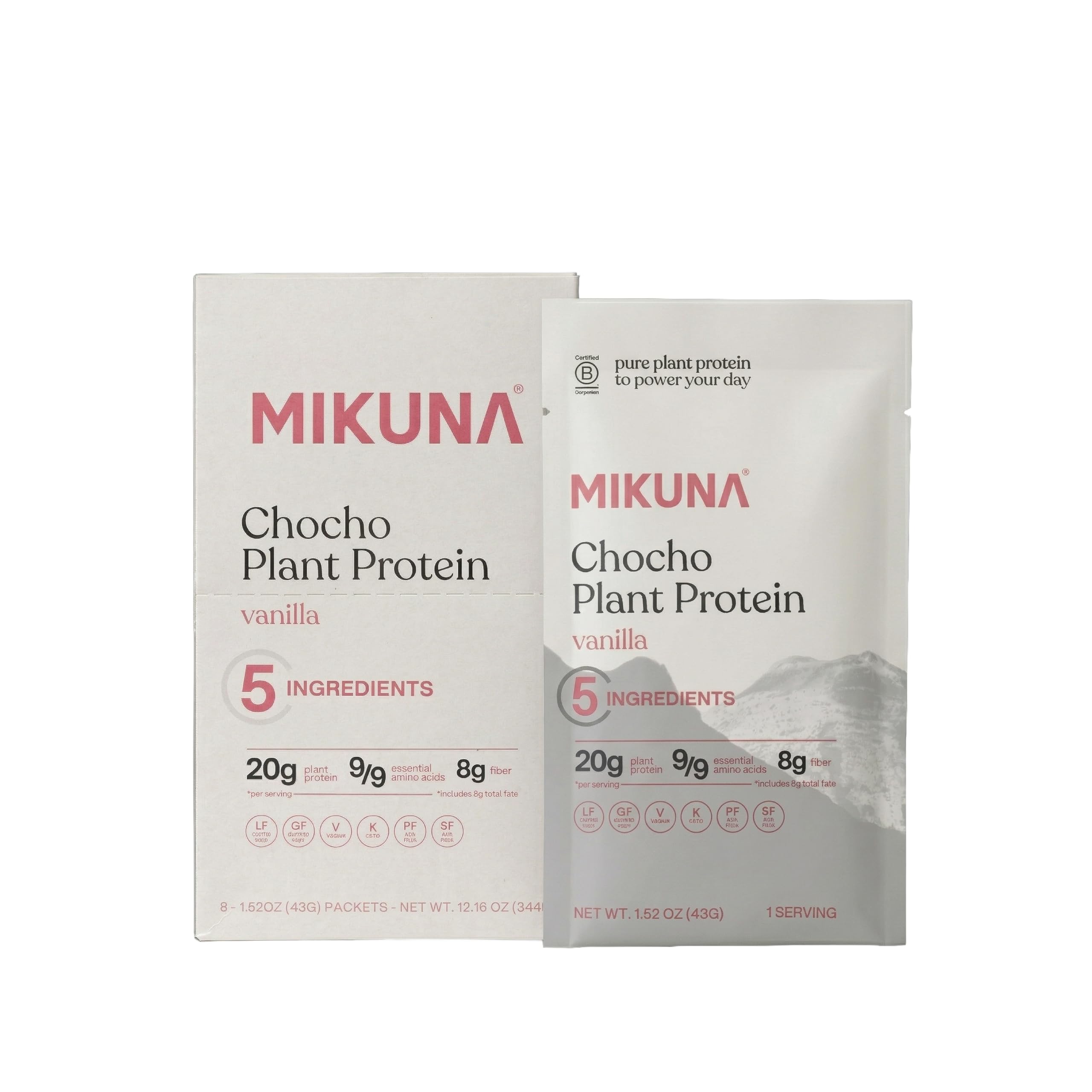 Amazon.com: Mikuna Plant Protein Powder, Vanilla (8 Servings) - 5