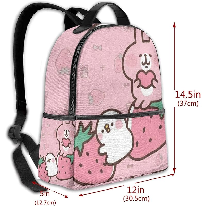 バッグ スーツケース ネイビーシー リュックサック カナヘイ ウサギ柄 アニメバッグ軽量ュック大容量ファッション高校生 収納バッグ学生子供男の子女の子人気学校新年のお祝いの贈り物通学遠足旅行男女兼用 Xizwtvh0r2 Boulevardrestaurants Com