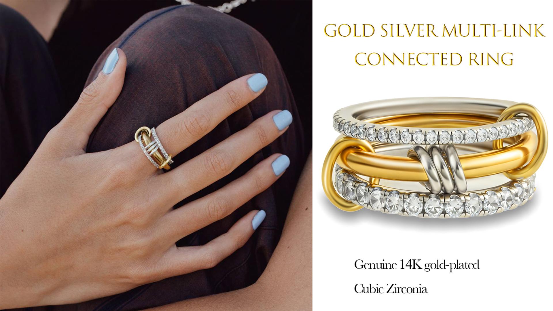 その他 KON Amazon.com: HOLINSE Stackable Rings for Women Non Tarnish,Dainty