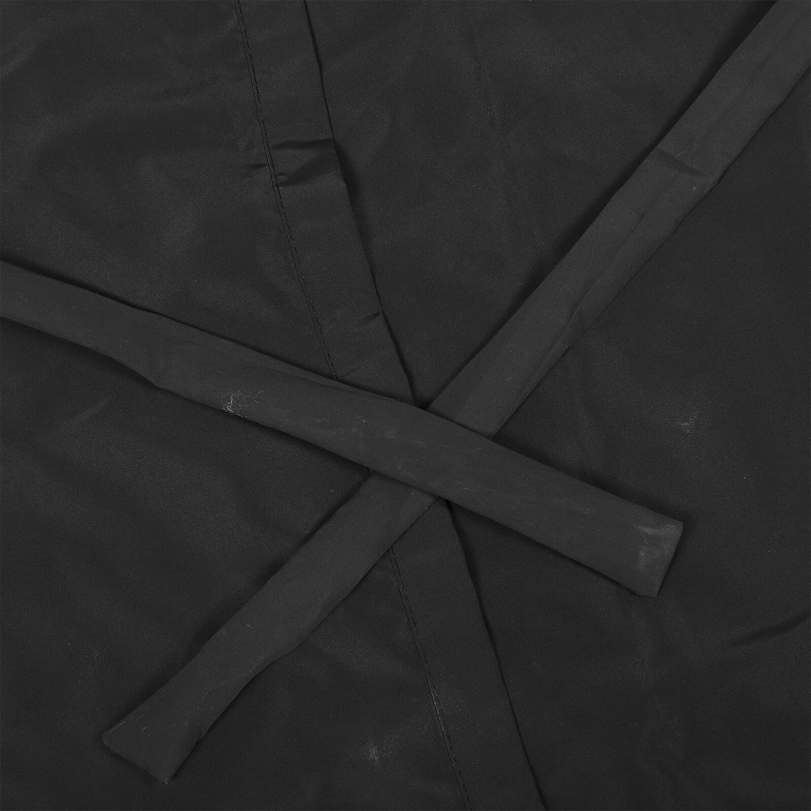 Mantellina per Tinta Chioma Kimono Parrucchiere Nero, Lavabile, Leggero