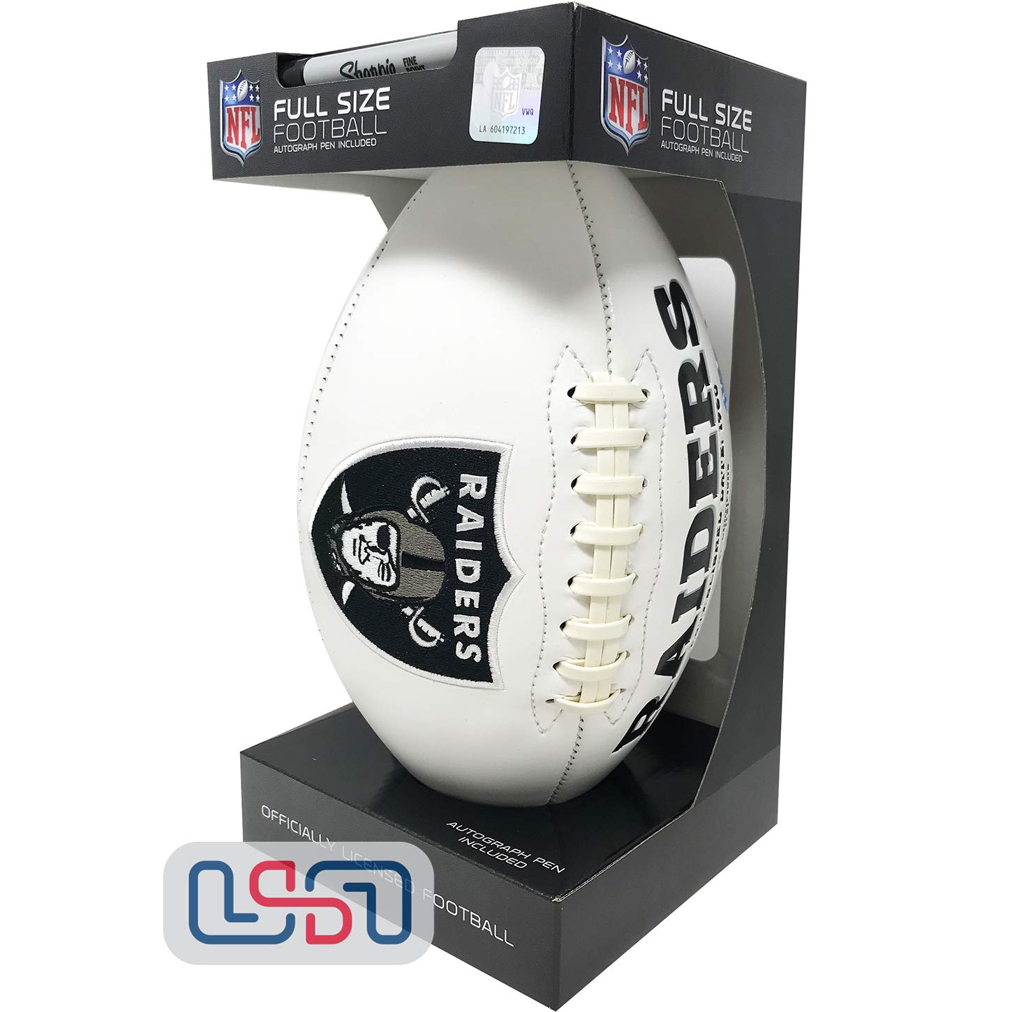 Rawlings NFL Signature Series Team Fußball in voller Größe (alle Teamoptionen)