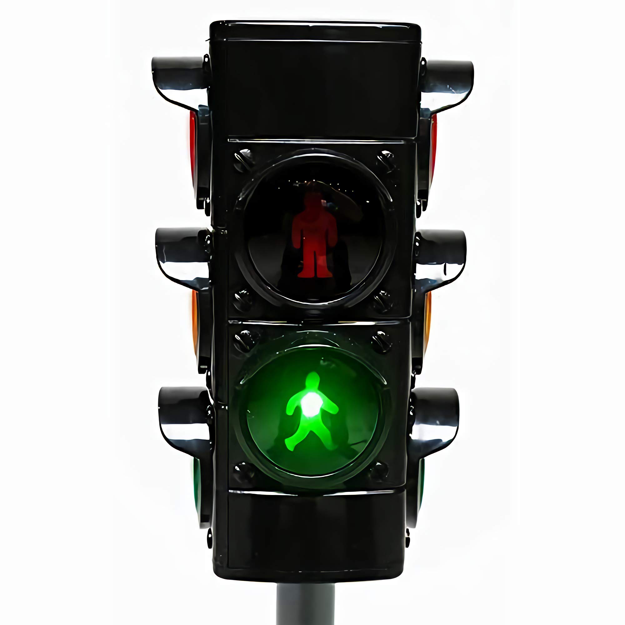 Lamp Custom Steel Traffic Signal Solar Pedestrian Light Camera