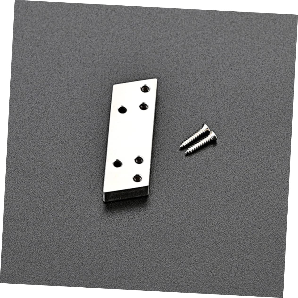 Toyvian 2stücke Headless Guitar Bridge Vintage Style Mit String Lock Bass Saiten Schräg Hochwertige Gitarren-zubehörteile Für Musiker Und Bands