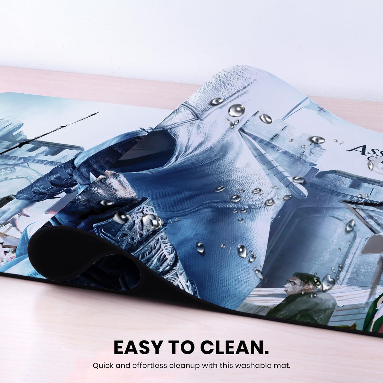 Head Case Designs Officially Licensed Assassin's Creed Altaïr Hidden Blade Key Art 37.4 x 15.75 x 0.16 inches (900 x 400 mm) - XL Gaming Office Desk PC Keyboard Mouse Mat Pad