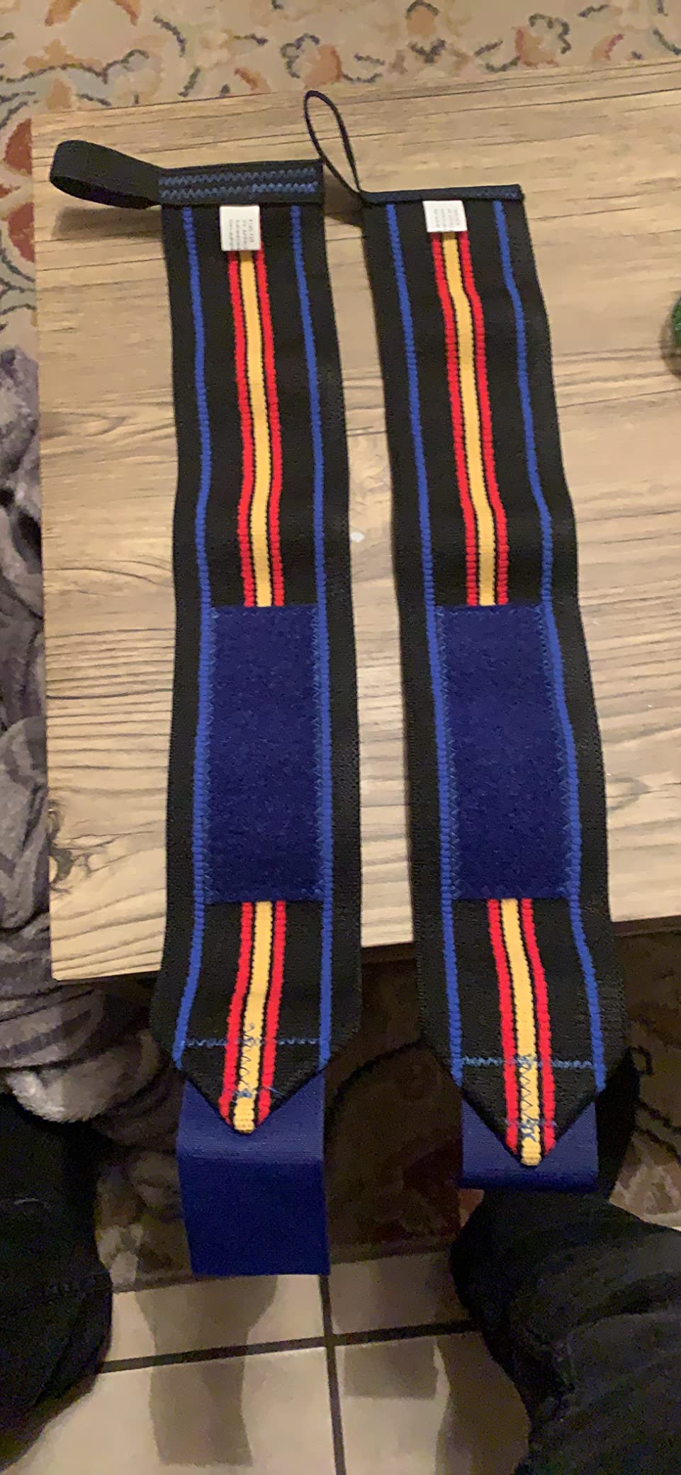 6/mo Finance Titan Support Systems THP Powerlifting Wrist Wraps