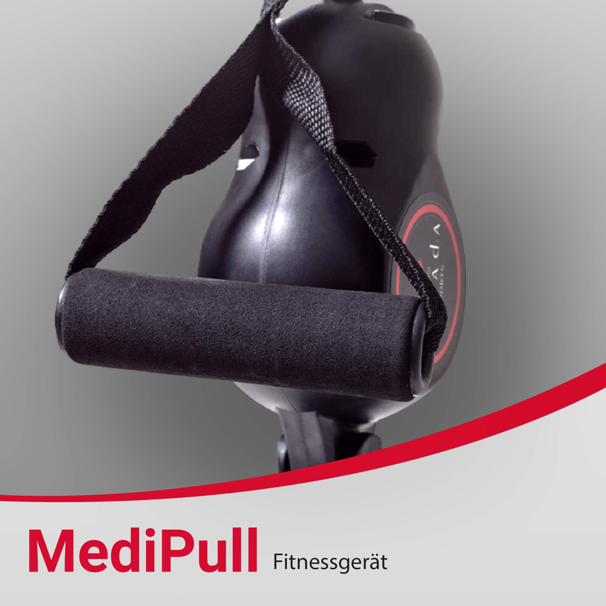 Casada MediPull einzigartiges Trainingsgerät für Fitness- & Dehnungsübungen – portabler Seilzug/Kabelzug ohne Bohren für Ihr Ganzkörpertraining ohne Fitnessstudio bei Ihnen Zuhause