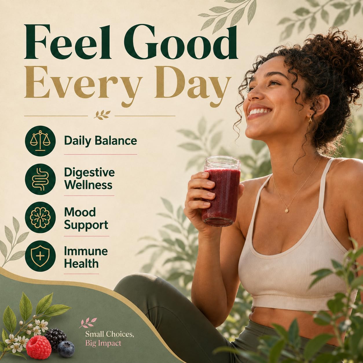 JEVAWELL Probiotic Kombucha Gummies - Prebiotics, Probiotics & Postbiotics - Slippery Elm Bark, Dandelion Root, Soluble Fiber & MCT Oil - Daily Gut Health & Digestive Comfort Support - 60 Count — Amazon image 2