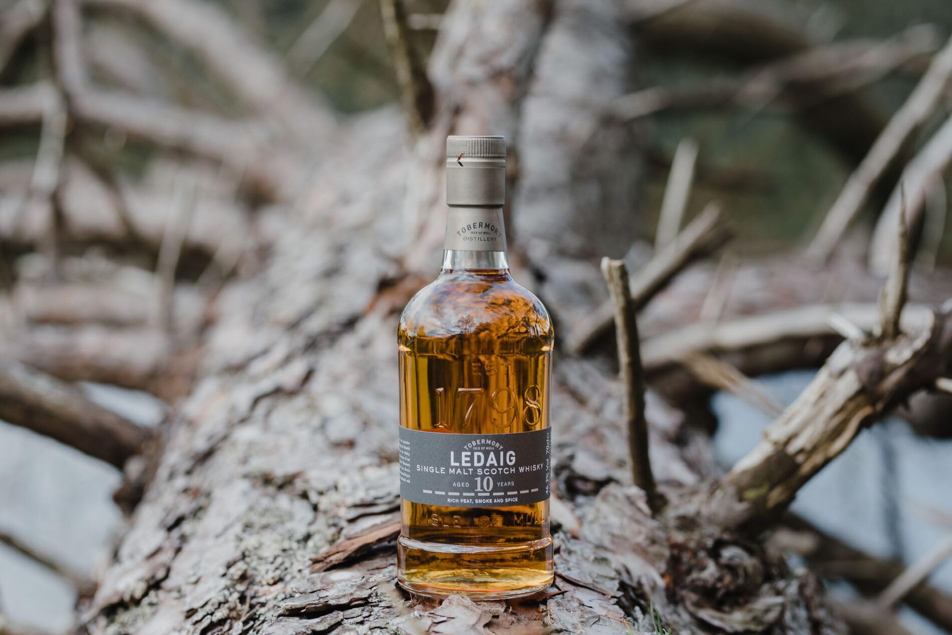 Ledaig 10 Years Old RICH PEAT Single Malt Scotch Whisky 46,3% Vol. 0,7l in Giftbox