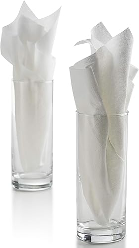Miniatura 8 de Toallas desechables de lino para invitados, 12 x 17 pulgadas, hechas en Estados Unidos, servilleta de papel suave y absorbente para baño, cocina o