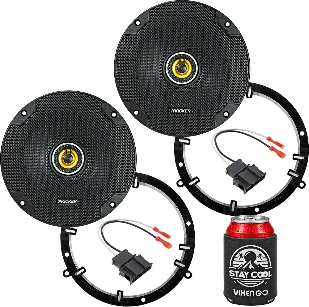 Amazon.com: KICKER Front Door 6.5 Speakers Kit for Volkswagen Golf