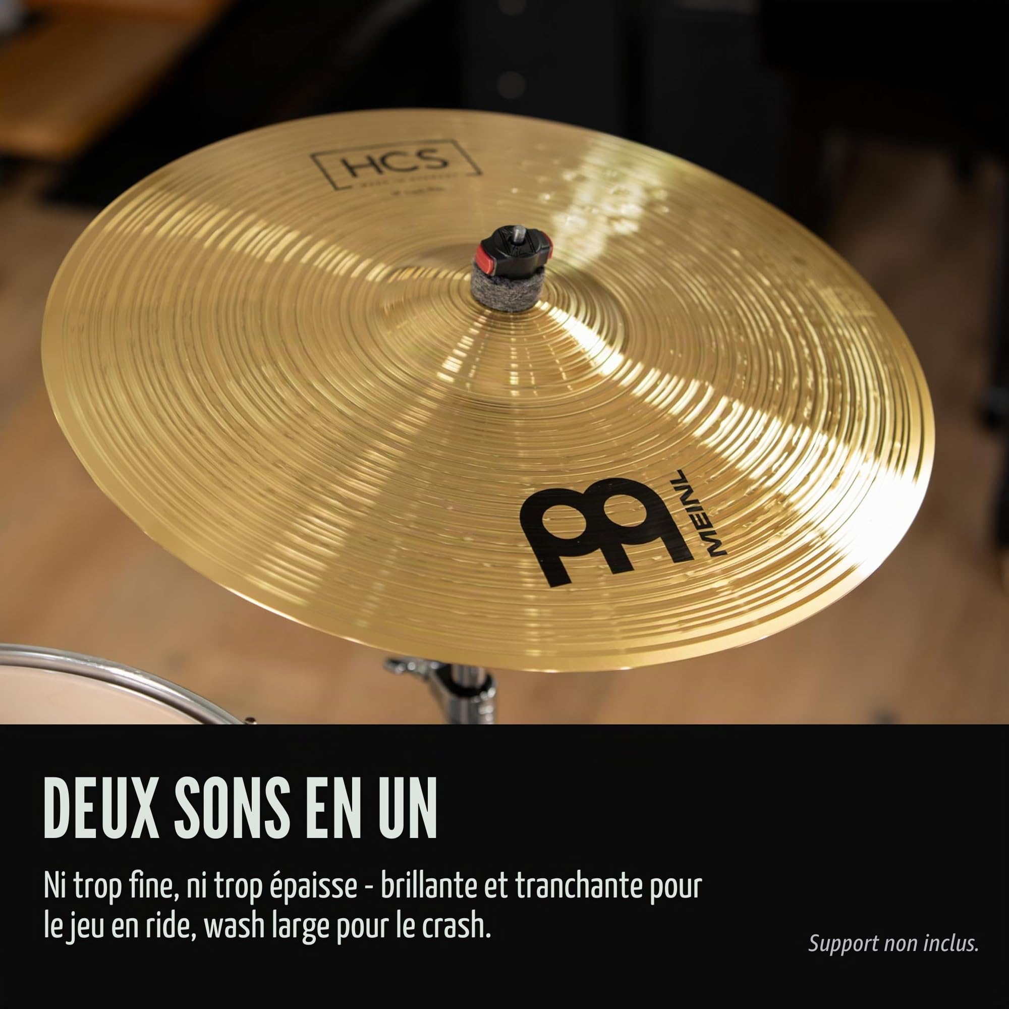 Meinl HCS Crash Ride 18", HCS18CR - Cymbale Crash Ride